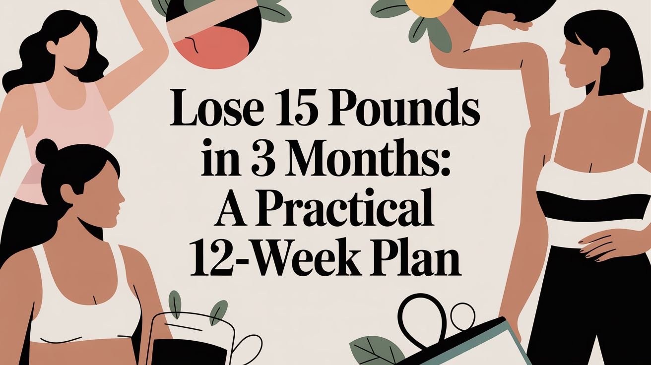 Lose 15 Pounds in 3 Months: A Practical 12-Week Plan